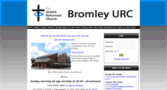 Desktop Screenshot of bromleyurc.org.uk